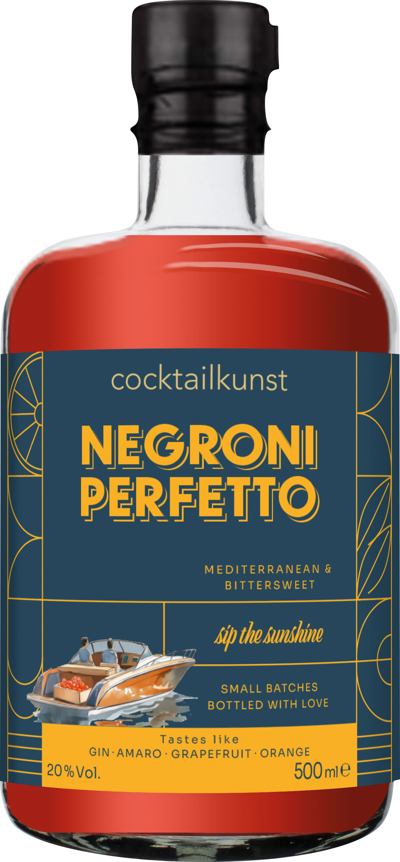 Cocktailkunst Negroni Perfetto