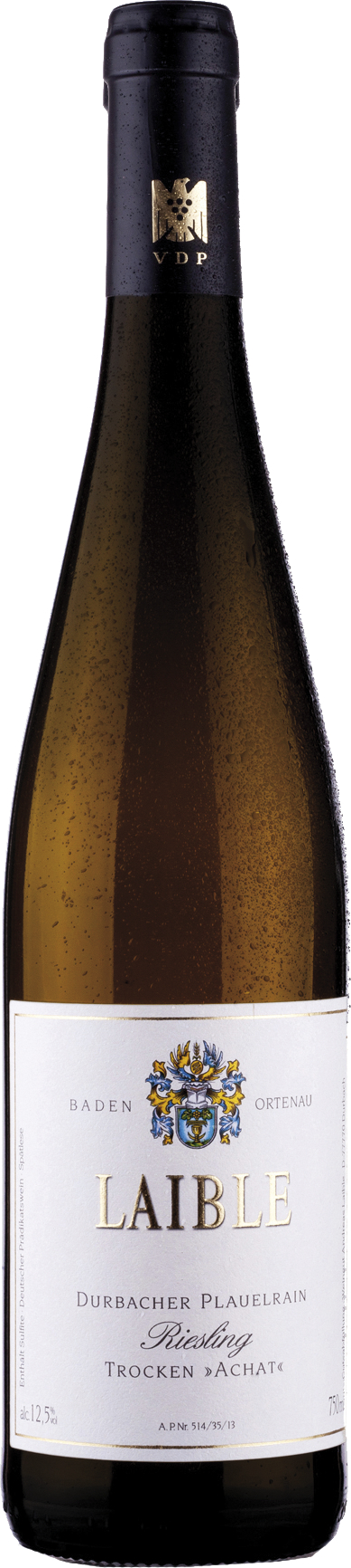 Durbacher Plauelrain Riesling Qualitätswein trocken Achat