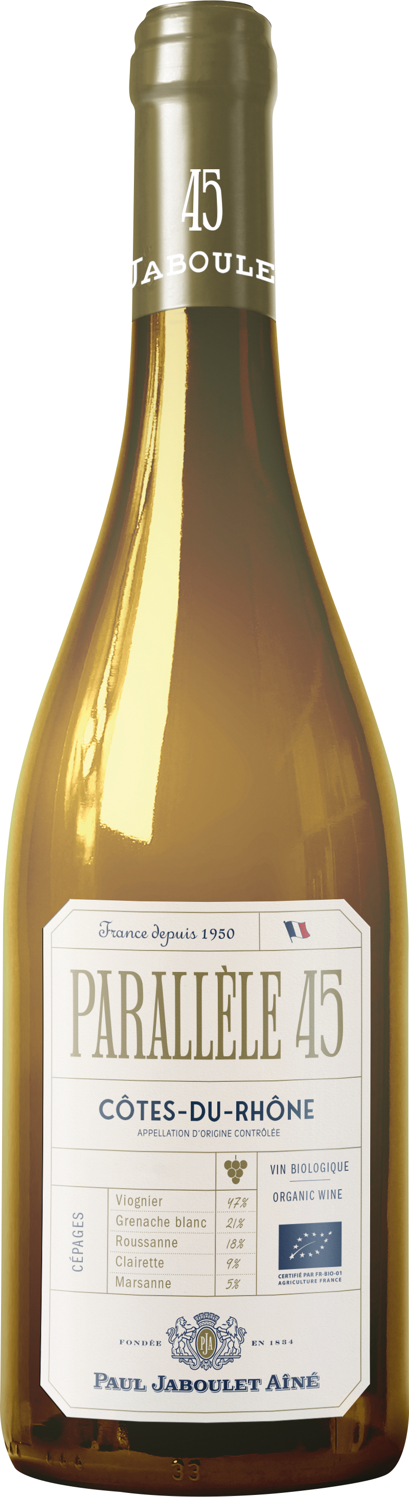 Jaboulet Parallele 45 Cotes du Rhone Blanc