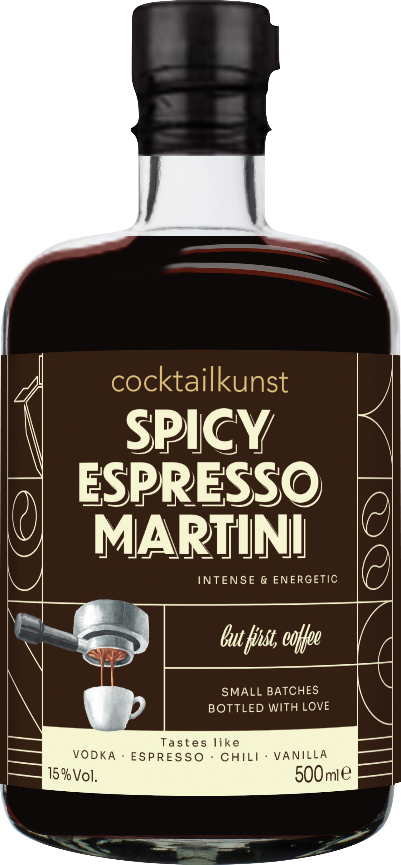 Cocktailkunst Spicy Espresso Martini