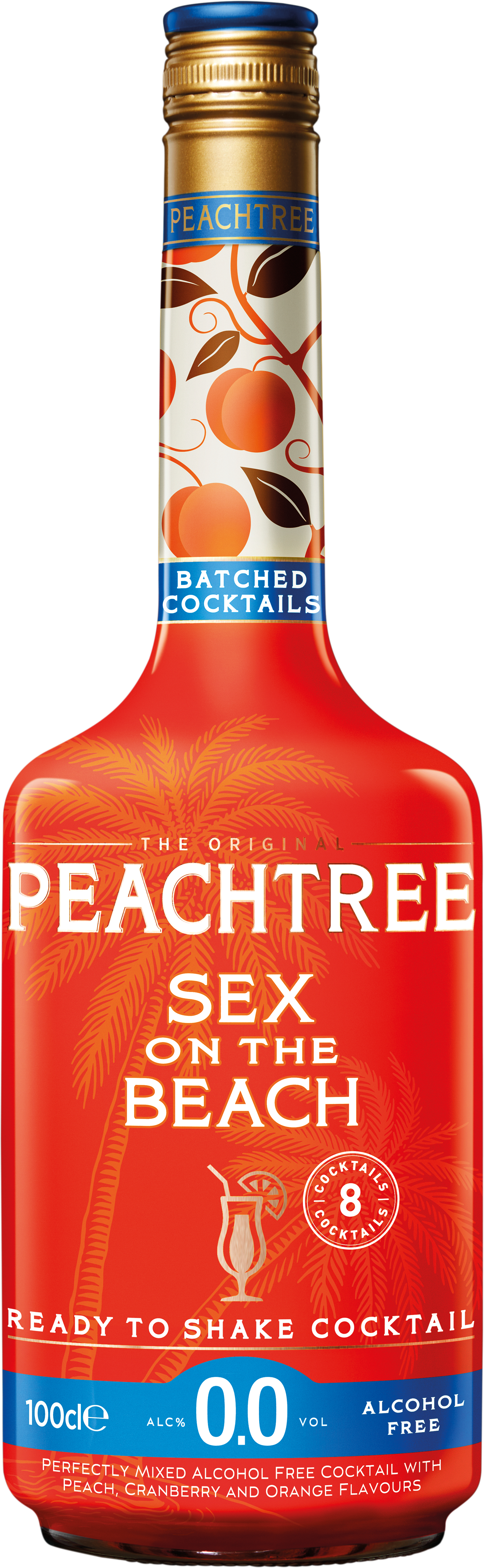 Peachtree Sex on the Beach Cocktail alkoholfrei 0.0%